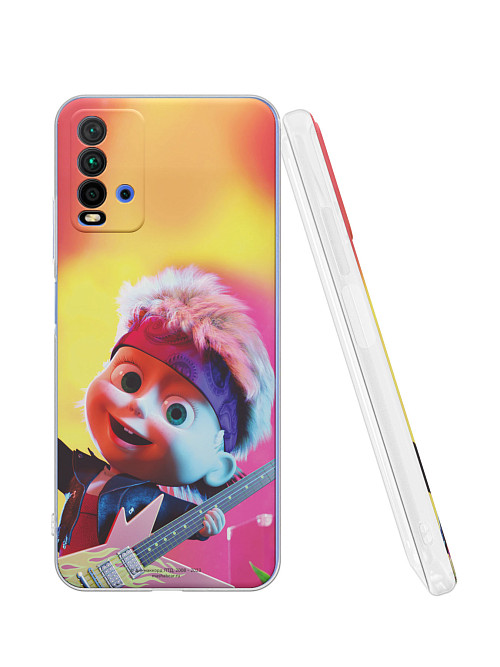 Силиконовый чехол для Xiaomi Redmi 9T "Маша и медведь: Маша поп-звезда"