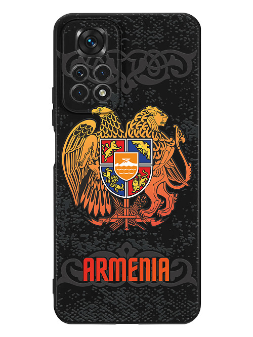 Силиконовый чехол для Xiaomi Redmi Note 11S (4G) Герб Армении