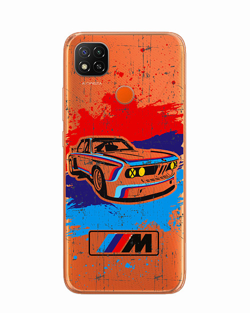 Силиконовый чехол для Xiaomi Redmi 9C BMW