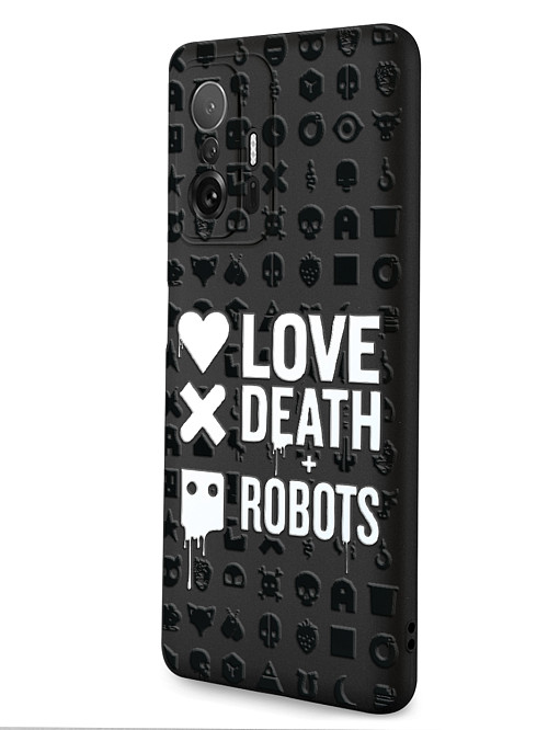 Силиконовый чехол для Xiaomi 11T Любовь Смерть Роботы