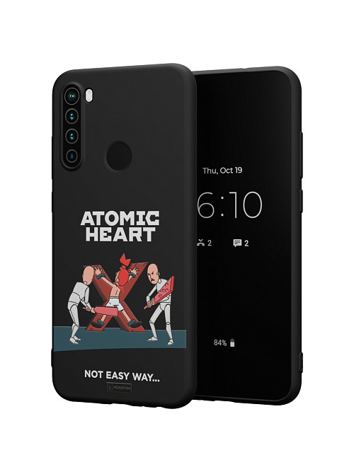 Силиконовый чехол для Xiaomi Redmi Note 8T "Atomic Heart: Not Easy Way"