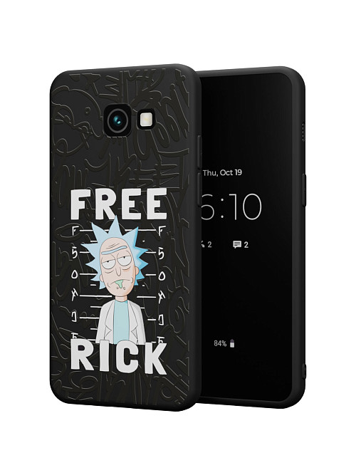 Силиконовый чехол для Samsung Galaxy A5 2017 "NOVEL: Free Rick"