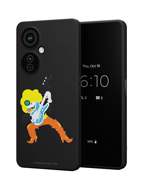 Силиконовый чехол для OnePlus Nord CE 3 Lite (5G) "Бременские Музыканты: Мы к вам заехали на час!"