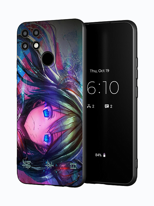 Силиконовый чехол для Realme Narzo 50A Hatsune Miku