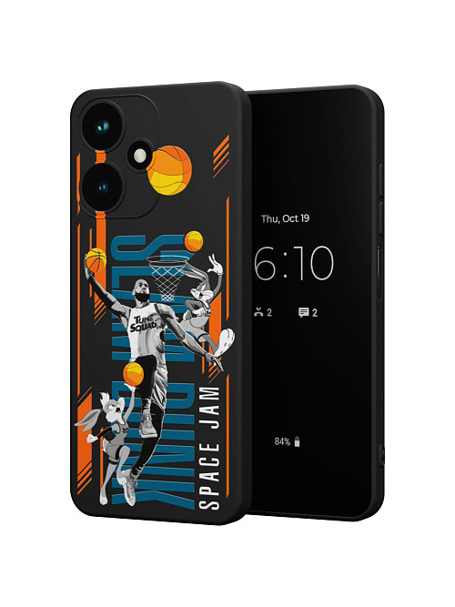 Силиконовый чехол для Infinix HOT 30 (4G) "NOVEL: Slam Dunk"