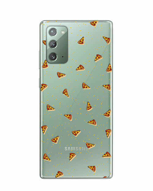 Силиконовый чехол для Samsung Galaxy Note 20 Пицца