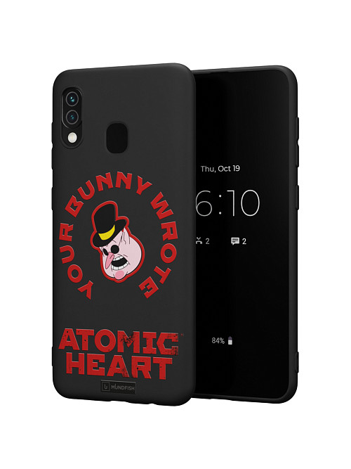 Силиконовый чехол для Samsung Galaxy A30 "Atomic Heart: Капиталист"