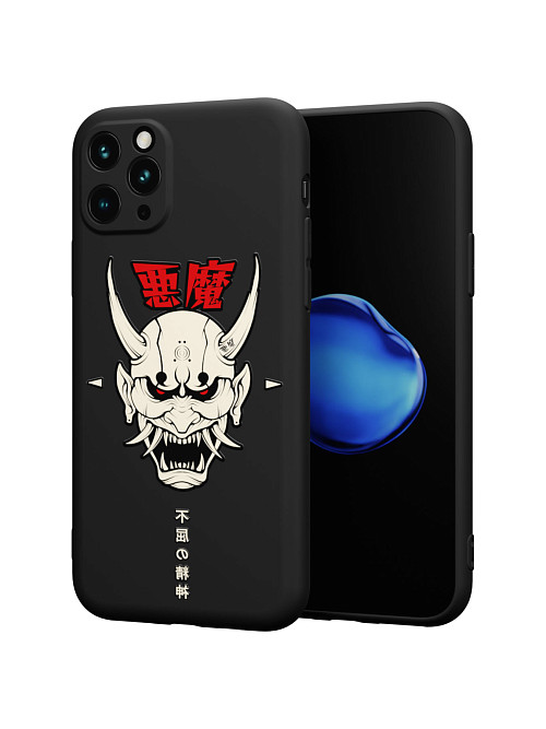 Силиконовый чехол для Apple iPhone 11 Pro "Demon"