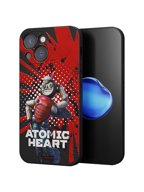 Силиконовый чехол для Apple iPhone 14 "Atomic Heart: Дикси"