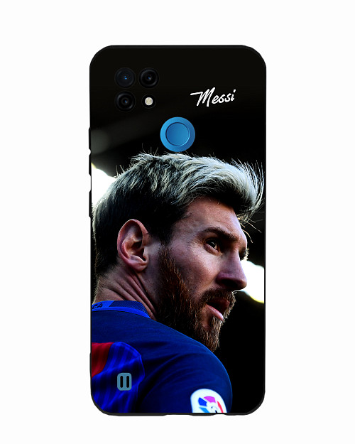 Силиконовый чехол для Realme C21 Lionel Messi