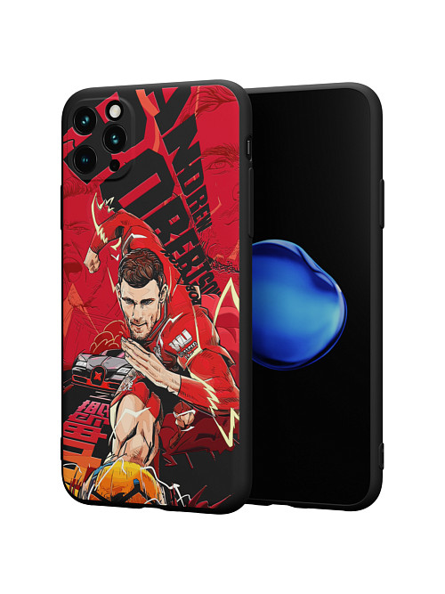 Силиконовый чехол для Apple iPhone 11 Pro Max "NOVEL: Andrew Robertson"