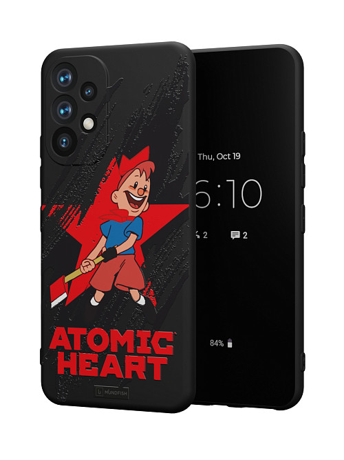 Силиконовый чехол для Samsung Galaxy A53 (5G) "Atomic Heart: Пионер"