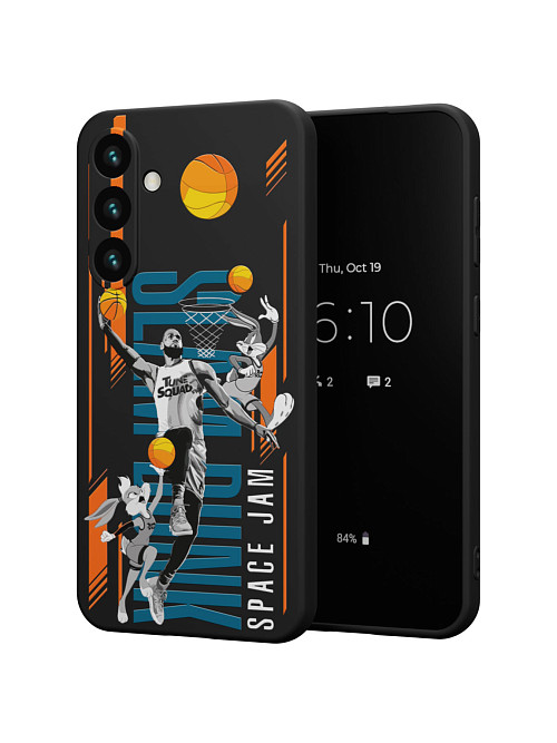 Силиконовый чехол для Samsung Galaxy S24 Plus "NOVEL: Slam Dunk"