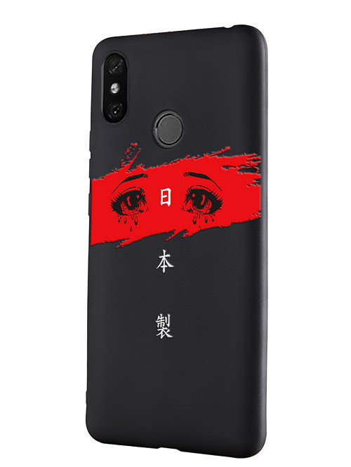 Силиконовый чехол для Xiaomi Mi Max 3 Грустные глаза