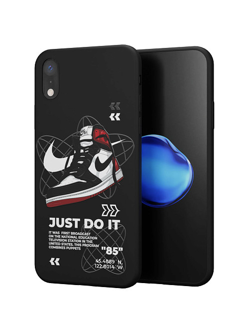 Силиконовый чехол для Apple iPhone XR "NOVEL: Just Do It"