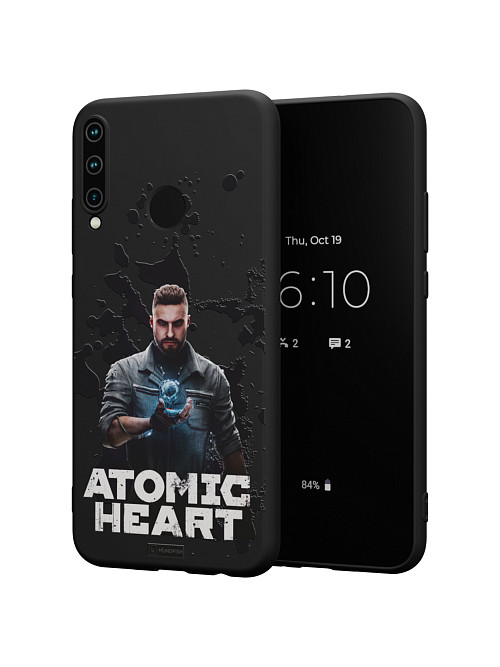 Силиконовый чехол для Huawei P40 lite E "Atomic Heart: Товарищ Нечаев"