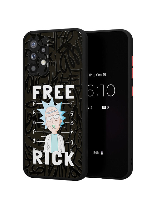 Противоударный чехол для Samsung Galaxy A53 (5G) "NOVEL: Free Rick"