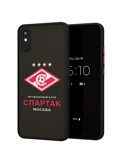 Противоударный чехол для Xiaomi Redmi 9A "Спартак - чемпион"