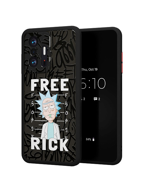 Противоударный чехол для Xiaomi 11T Pro "NOVEL: Free Rick"