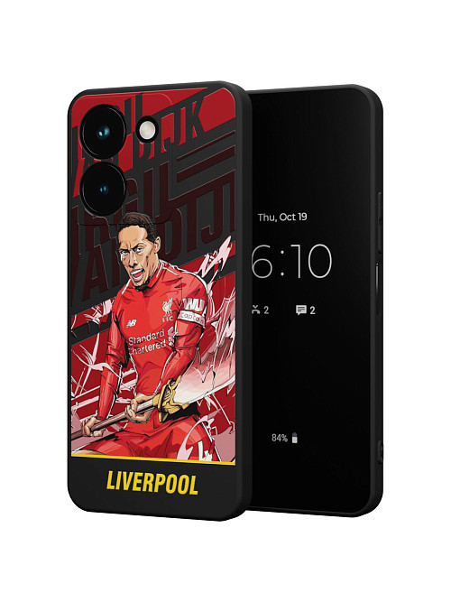 Силиконовый чехол для Vivo Y36 (4G) "NOVEL: Liverpool"