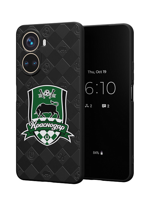Силиконовый чехол для Huawei Nova 10 SE "Краснодар: Эмблема на зеленом"