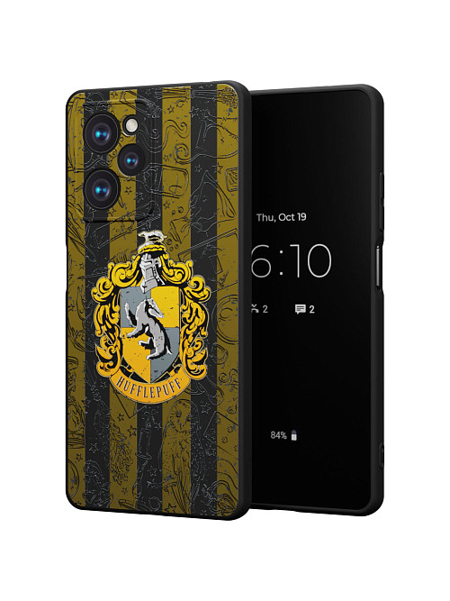 Силиконовый чехол для Poco X5 Pro (5G) "NOVEL: Пуффендуй"