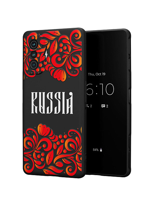 Силиконовый чехол для Xiaomi Redmi K50 Gaming Edition "Русский стиль"