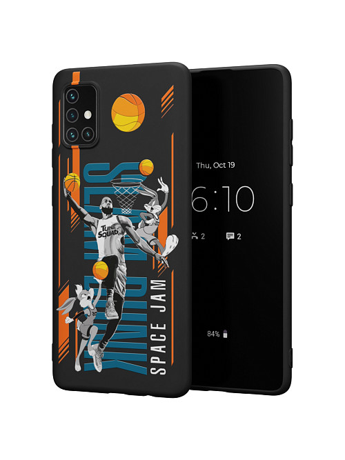 Силиконовый чехол для Samsung Galaxy A71 "NOVEL: Slam Dunk"