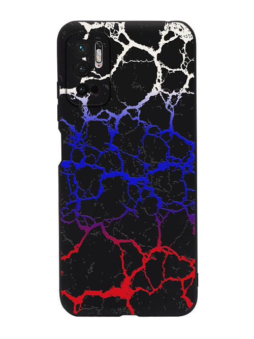 Силиконовый чехол для Xiaomi Redmi Note 10T Флаг России