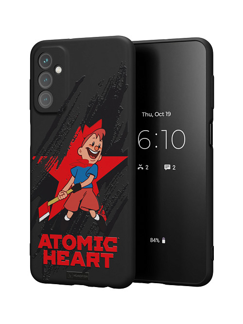 Силиконовый чехол для Samsung Galaxy M23 (5G) "Atomic Heart: Пионер"