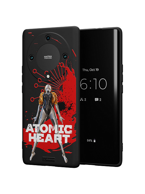 Силиконовый чехол для Honor X9a "Atomic Heart: Правая близняшка"