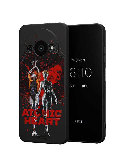 Силиконовый чехол для Xiaomi Redmi A3 "Atomic Heart: Близняшки"