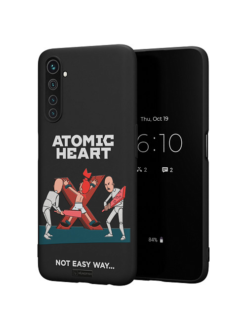 Силиконовый чехол для Realme 6 Pro "Atomic Heart: Not Easy Way"