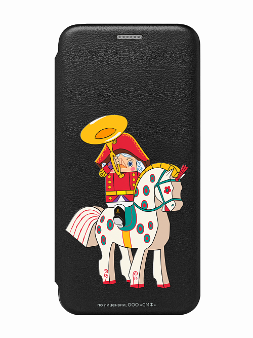 Чехол книжка для Samsung Galaxy A54 (5G) "Щелкунчик: На коне"