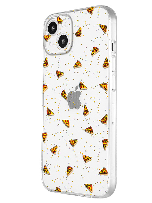 Силиконовый чехол для Apple iPhone 13 Mini Пицца