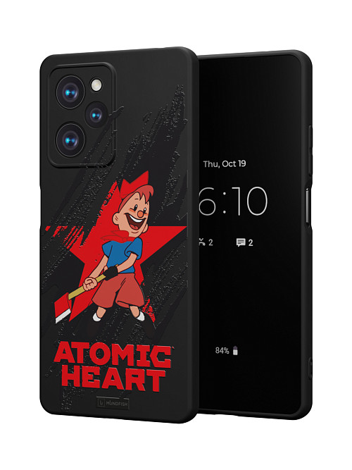 Силиконовый чехол для Poco X5 Pro (5G) "Atomic Heart: Пионер"