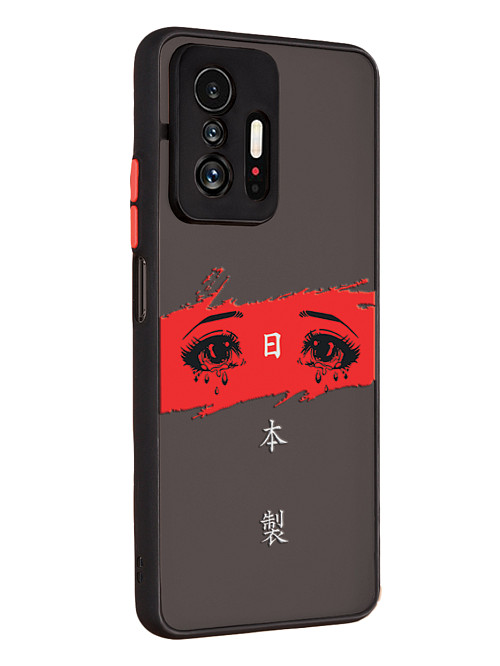 Противоударный чехол для Xiaomi 11T Pro "Грустные глаза"