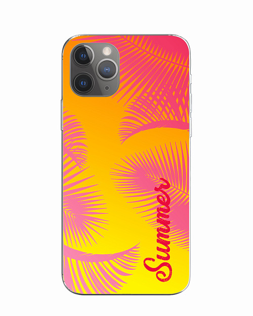 Силиконовый чехол для Apple iPhone 11 Pro "Summer"