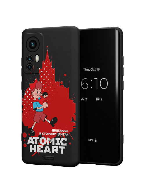 Силиконовый чехол для Xiaomi 12 "Atomic Heart: В сторону центра"