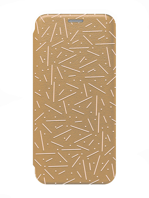 Чехол книжка для Xiaomi Redmi Note 9T "Золотые палочки"