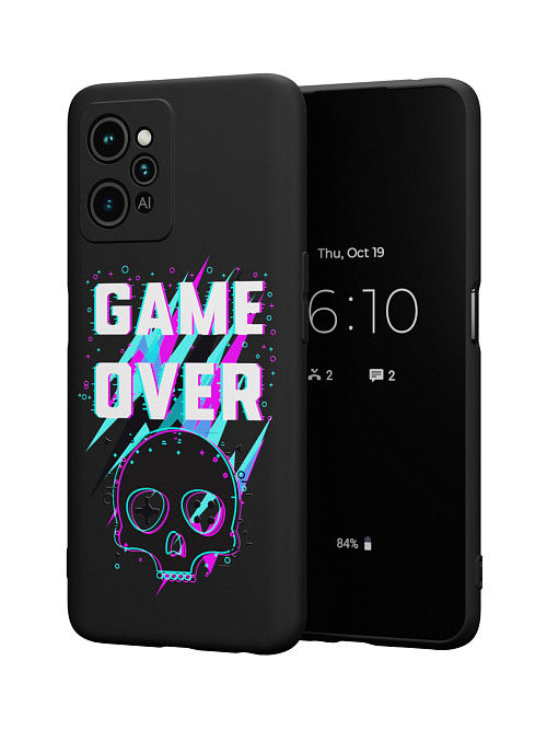 Силиконовый чехол для realme C31 "Game over"