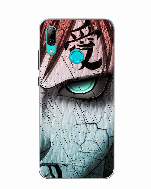 Силиконовый чехол для Huawei P Smart (2019) Naruto Shippuden - Gaara grimm face