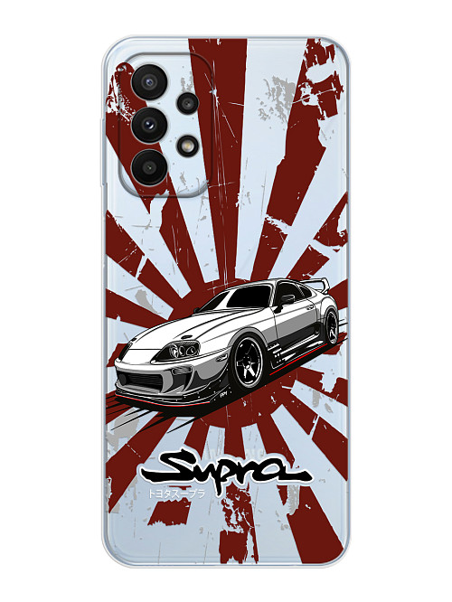 Силиконовый чехол для Samsung Galaxy A23 (5G) Toyota Supra