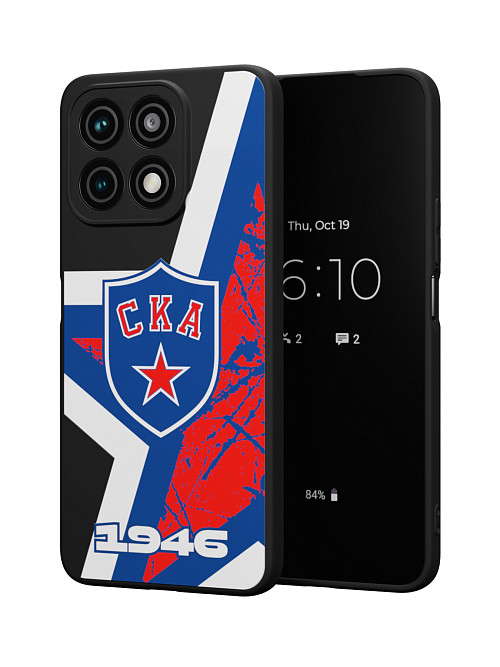 Силиконовый чехол для Honor X8a (4G) "СКА: Эмблема клуба ver.2"