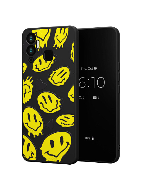 Силиконовый чехол для Infinix Hot 12 Play "Smile"