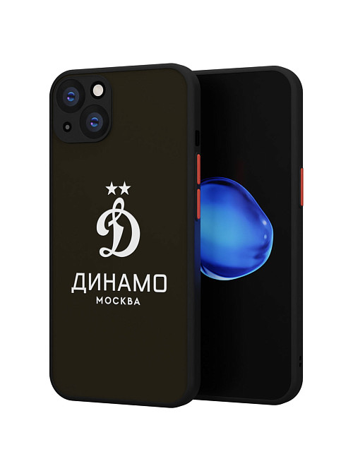 Противоударный чехол для Apple iPhone 13 "Динамо: Динамо Москва"