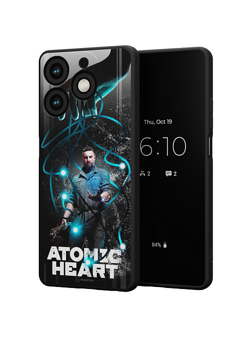 Силиконовый чехол для Tecno Spark 10 Pro "Atomic Heart: ХРАЗ"