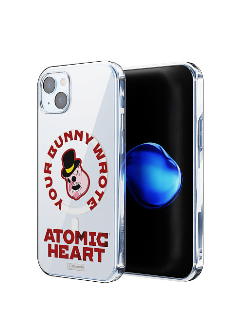 Противоударный чехол с MagSafe для Apple iPhone 15 Plus "Atomic Heart: Капиталист"