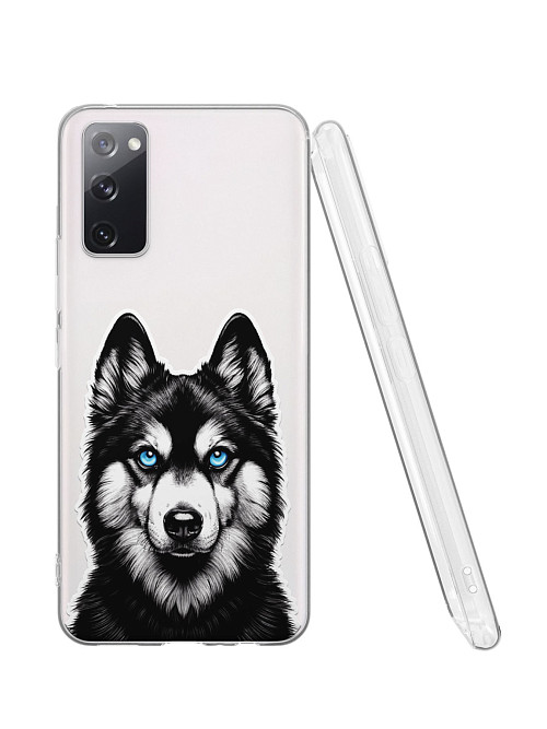 Силиконовый чехол для Samsung Galaxy S20 FE "Собака"