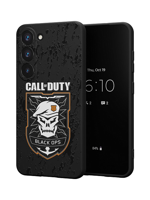 Силиконовый чехол для Samsung Galaxy S23 "NOVEL: Call of Duty"